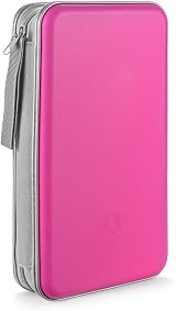 LIOVODE DVD Case 96 Capacity CD Case Holder Storage Organizer