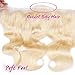 613 Blonde Brazilian Body Wave Human Hair 13x4 Lace Frontal Andromeda Free Part Ear To Ear Lace Frontal With Baby Hair Pre Plucked Top Swiss Lace Frontal (14