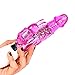 Rabbit Vibrator Rechargeable Sex Toy Clitoral and G Spot Stimulation Powerful Vibrations
