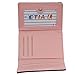 ETIAL Womens Faux Leather Cute Kitty Bowknot Small Wallet Coin Card Holder Light blue