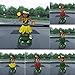 Car Dashboard Decor Hula Girl, Car Solar Powered Swinging Toy Dancing Hawaiian Hula Girl Dashboard Bobble Doll,Collection Figurines Gifts for Decoration (D)