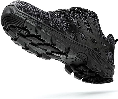 showcai Unisex Steel Toe Work Shoes Industrial&Construction Shoes Puncture Proof Safety Shoes …