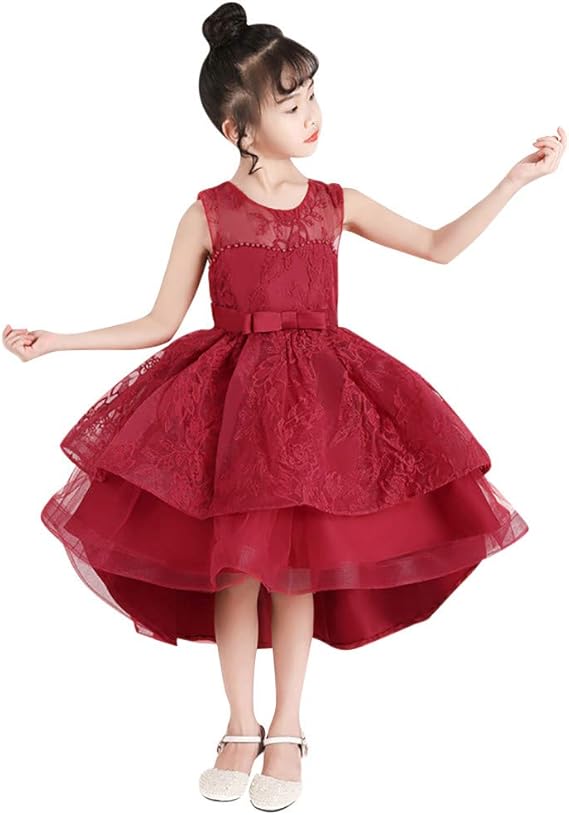 Amazon ドレス 子供 プリンセス 子供 ワンピース ふわふわ 七五三 おしゃれ 女の子 子供 ワンピース かわいい 結婚式 子供 ワンピース ピンク 韓国 シンプル ジュニア 結婚 式 ワンピース フォーマル 通販