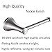 Cavoli Bathroom Paper Holder, Wall Mounted European Style Tissue Holder/Toilet Paper, Satin Nickel