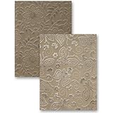 Spellbinders ES-008 M-Bossabilities Reversible Embossing Folder, Garden Delight