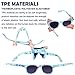 COCOSAND Flexible Baby Sunglasses with Strap Polarized UV Protection for Toddler Infant Newborn Boys Grils Age 0-24 Months