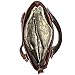 Justin West Western Brown Purse Floral Buckle Concealed Carry Handbag