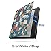 MoKo Case for All-New Kindle Oasis (9th Generation, 2017 Release) - Premium Ultra Lightweight Shell Cover with Auto Wake / Sleep for Amazon Kindle Oasis E-reader Case, Beautiful Flowers