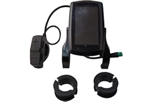 NULKOMMA Electric Bicycle LCD Display Meter YL80C Ebike Conversion Kit Screen Panel 36V 48V Mountain Bike Speedometer Electric Bike Computer Waterproof