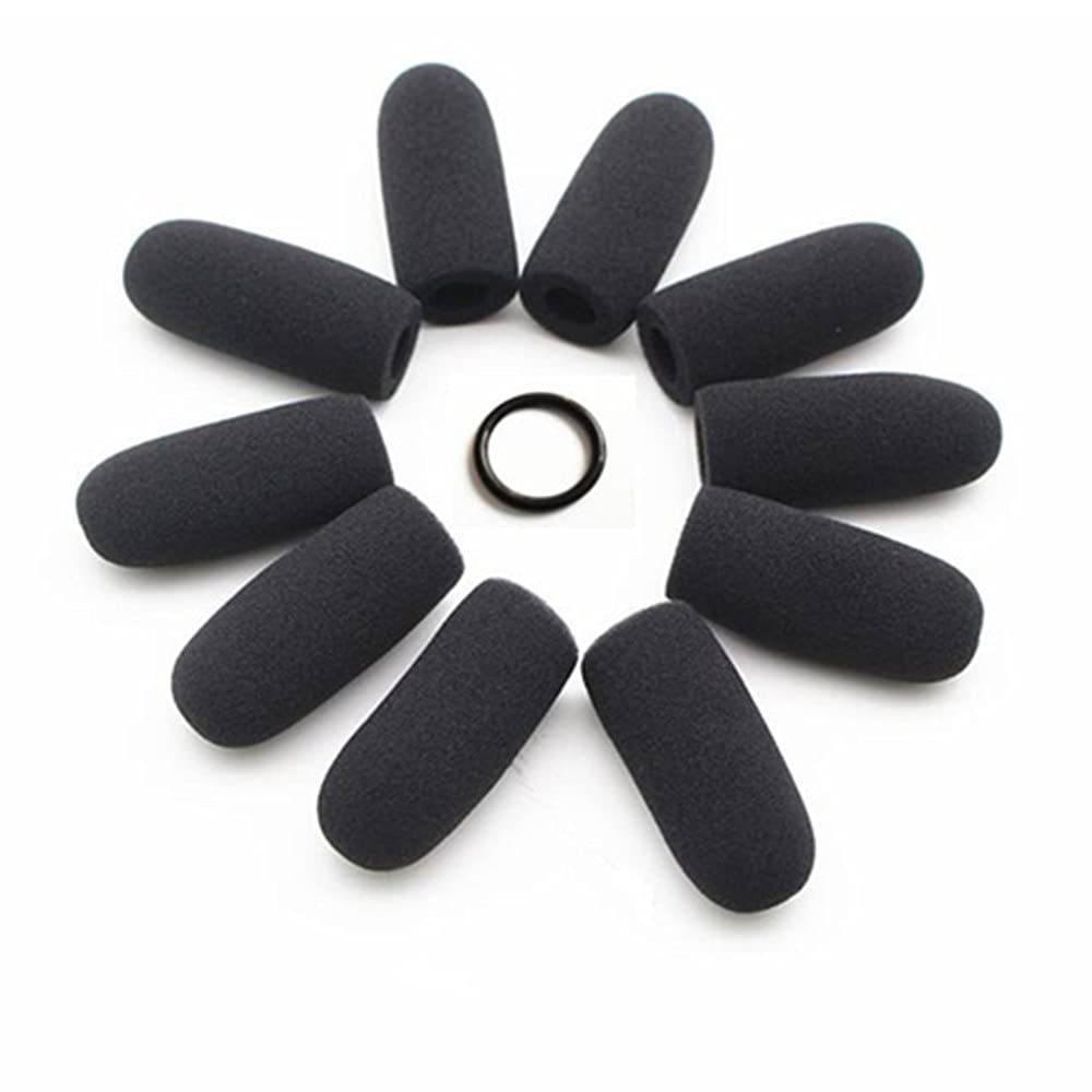 Saidbuds Aviation Microphone Windscreens Soft Mic Foam Covers Windshields for David Clark M-4/M-7 Lightspeed Astro Headsets