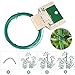 Mumusuki Garden Twist Tie Bonsai Training Wire 40 Feet 1.2mm Twine Rope Garden Accessory Perfect for Plant Cagesthumb 4