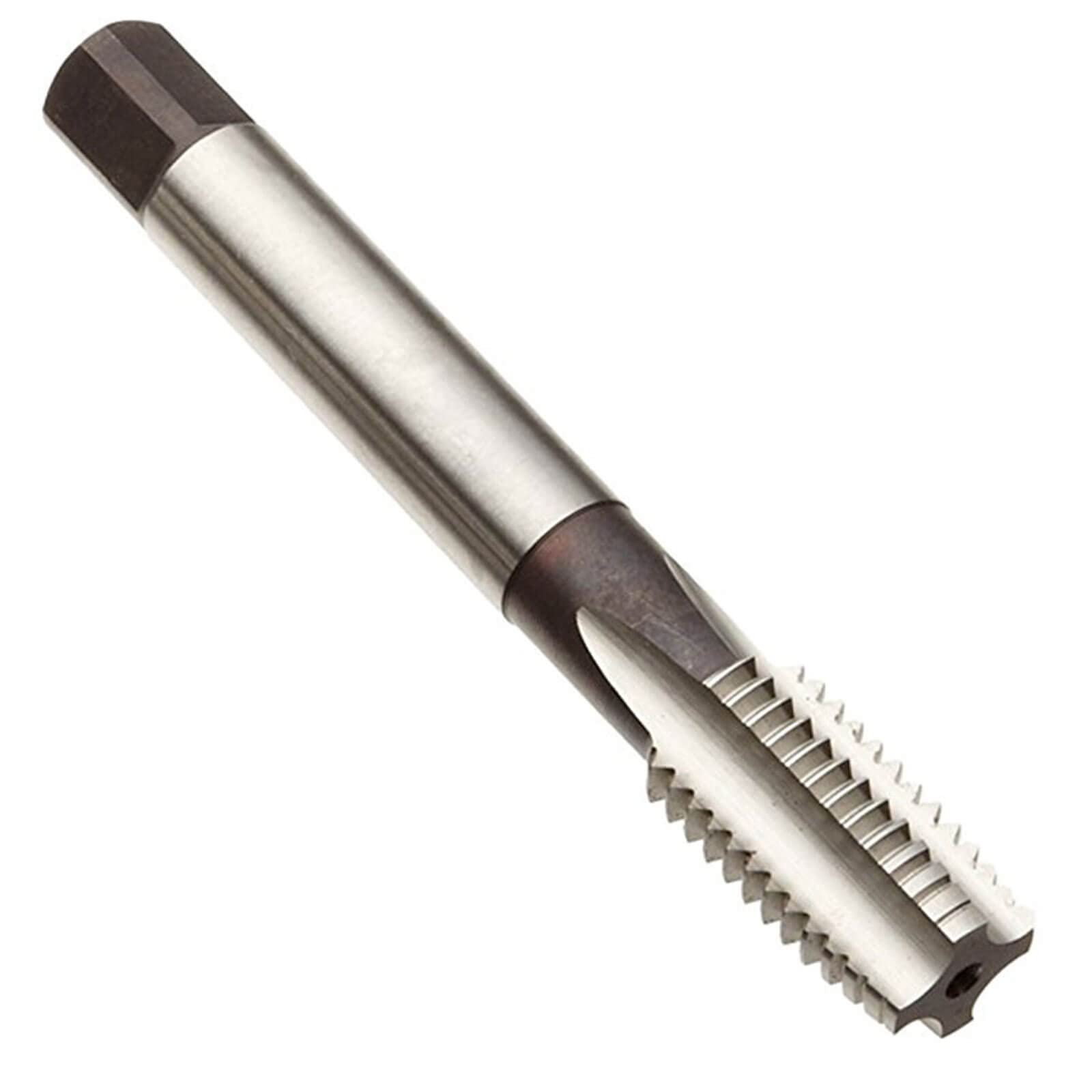 Dormer E5361/2NO2 Series E536 HSS BSF Straight Flute Hand Tap, Bright Finish, 1/2"-16 x 89mm, No.2