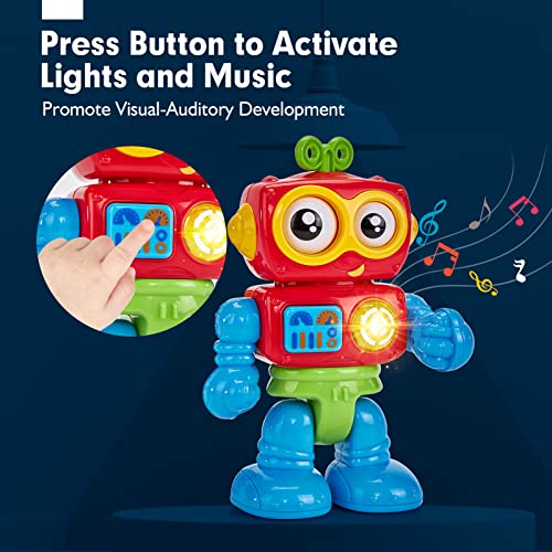 hahaland Toys for 1 Year Old Boy Toys Birthday Gfit Musical Light up