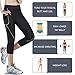 Women Sauna Weight Loss Sweat Pant Fashion Design Slimming Neoprene Hot Body Shaper Leggings (Black Capri-Shorter, 3XL)