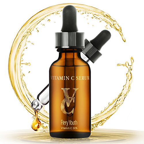 Vitamin C Serum for Face 30% Anti Aging Serum Face Serum With Hyaluronic Acid - Facial Serum with Vitamin E for Wrinkles, Age Spots, Firming and Skin Tone