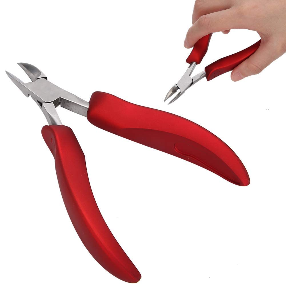 Toe Nail Clipper Stainless Steel Professional Podiatrist Nipper for Thick Ingrown Hard Nails Onychomycosis Relief Premium Clippers