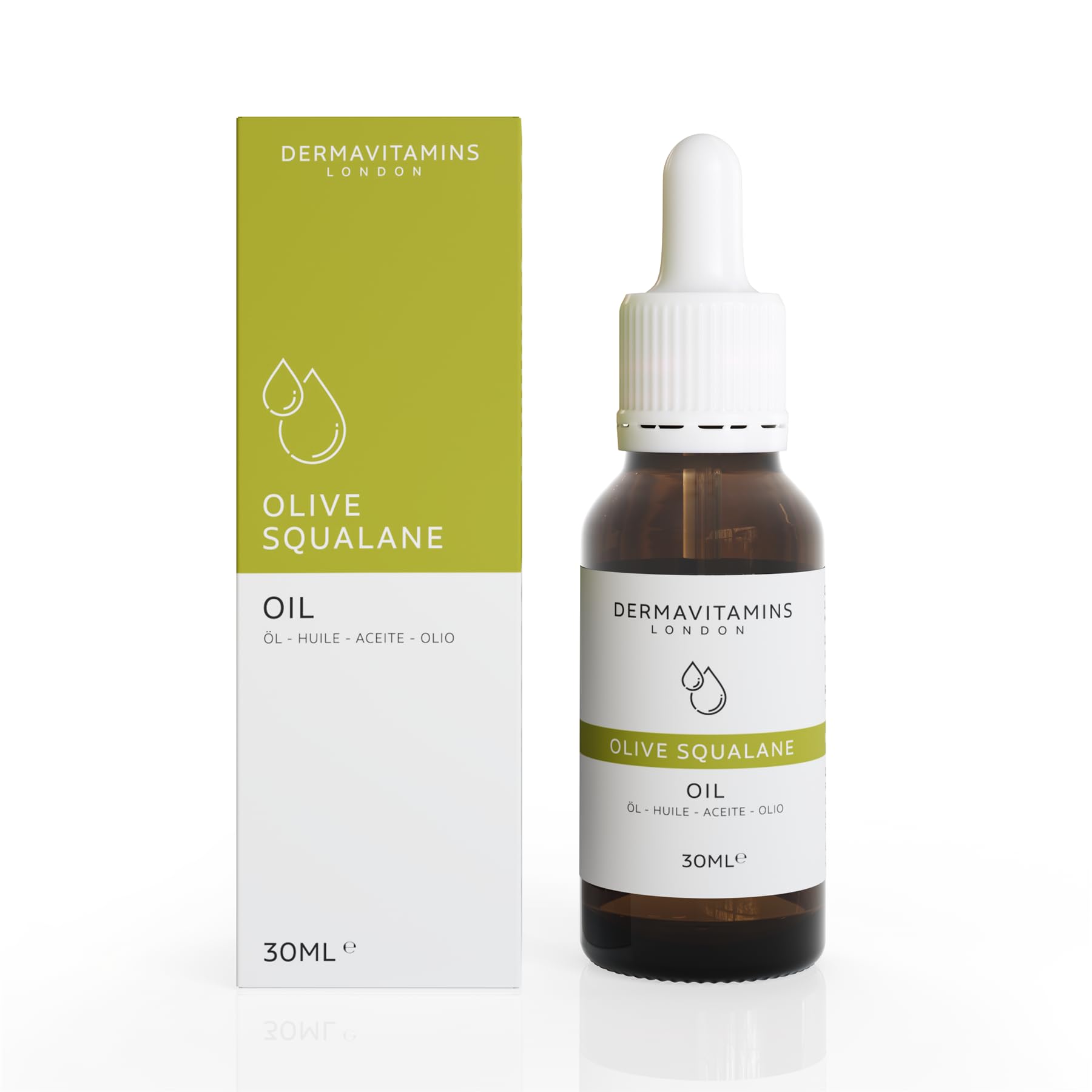 Dermavitamins 100% Pure Olive Squalane Oil - 30ml