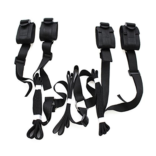 Res traint system kit medical grade velcro adjustable soft wrist and ankle cuffs (0)