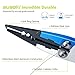 SUAOKI Stainless Steel Fishing Pliers Saltwater Aluminum Handles Tools for Cutting Braid Line and Remove Hooks Lure with Sheath and Lanyard