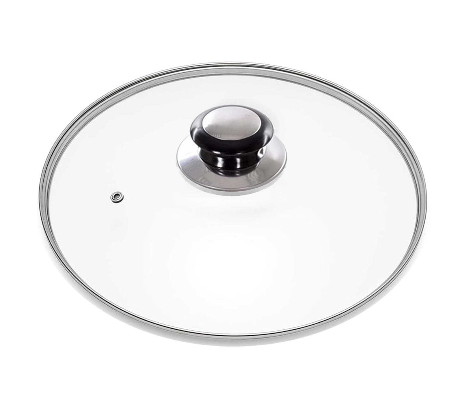 Bahob® Tempered Glass Saucepan Casserole Frying pan Lid Replacement Glass Lids for Pans Pots and Casseroles Pan Lid Knobs With Screws 14CM to 36CM (14 CM)