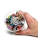 Teacher Peach Desk Organizer for Office Supplies - Portable Container with Paper Clips, Push Pins, Binder Clips, and Rubber Bands - Best as Office Gift Idea for Women or Men