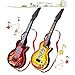 Electric Guitar, FINER 4 Strings Music Electric Guitar Kids Children Baby Musical Instruments Educational Toy Used for Family Gatherings Performances Entertainment - Yellow by FINER SHOP