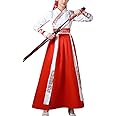 Chinese Swordsman Costume Tradtional Hanfu Outfit Ancient Tang Dynasty Cosplay Women Men Martial Arts Fancy Dress
