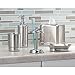 iDesign York Bath, Facial Tissue Box Cover/Holder for Bathroom Vanity Countertops, 5.75