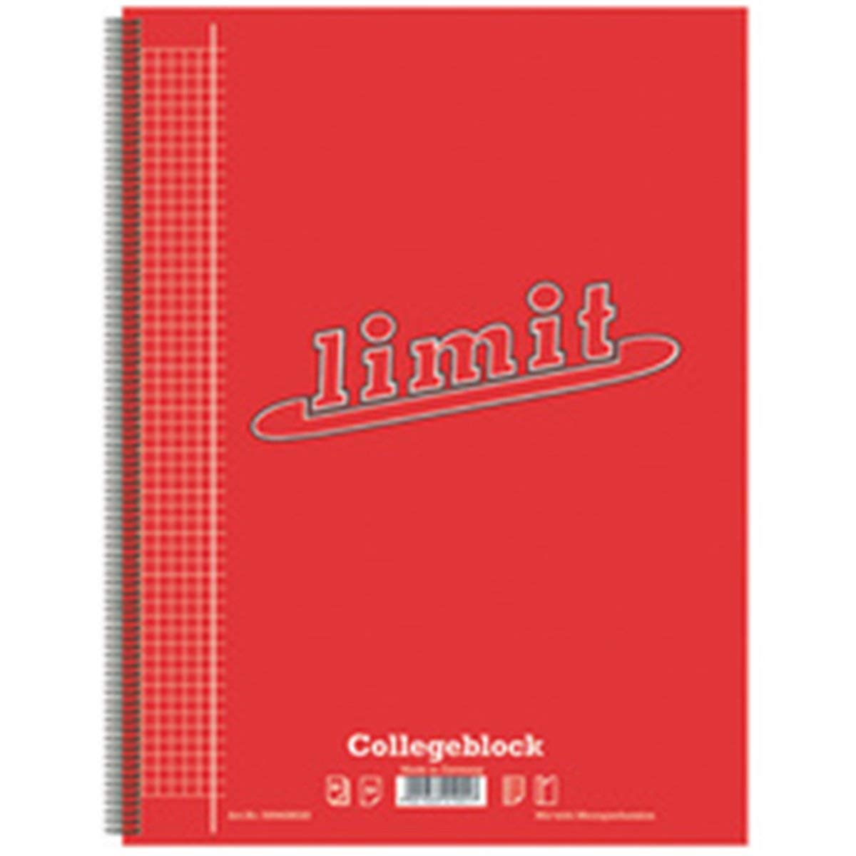 LANDRÉ LANDR 100050537 Left-Handed Notepad, DIN A4 Plus, Lined, 80 Sheets