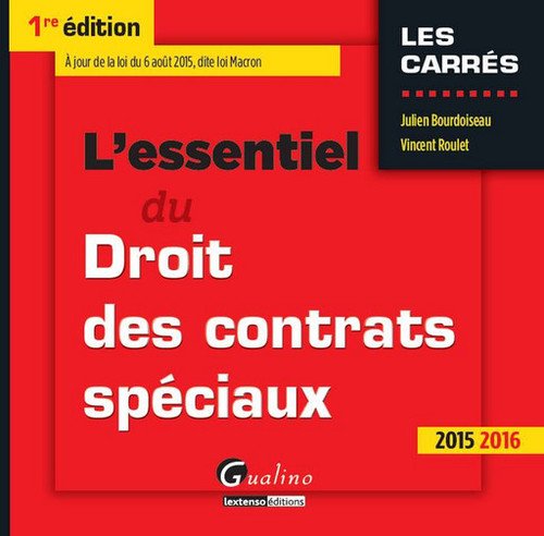 L' essentiel du droit des contrats spéciaux