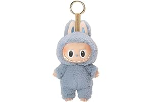 YGBrand Keychain for Labubu,Cute Plush Keychain,Monster decoration Collection keychains,Doll Hanging Backpack Hanging Pendant Gifts