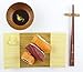 Zoie + Chloe 100% Natural Bamboo Sushi Gift Set for Two