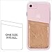 Case-Mate CM035448 - Stick On Credit Card Wallet - POCKETS - Ultra-slim Card Holder - Universal fit - Apple – iPhone – Samsung – Galaxy - and more – Rose Gold