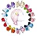 Baby Girl Hair Clips, Toddler Girl Hair Bows-Hipgirl 10pc 2.25