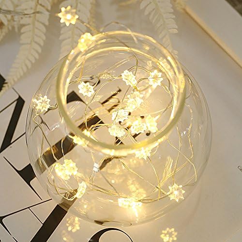 10 ft 30 Lights LED Copper Wire String Lights,Pine nuts /Sunflower/Green Cactus/Pink Rabbit Shape Fairy Lights Decoration Festival Party Home Public Place Deco Light Battery Operate (Sunflower)