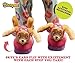 Stompeez Animated Skye Plush Slippers - Ultra Soft and Fuzzy - Nickelodeon PAW Patrol Character - Ears Move as You Walk - Medium - by