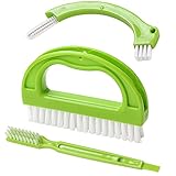 Tile Brushes (3 in 1) Grout Cleaner, Joint Scrubber for Deep Cleaning