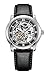 Kenneth Cole New York Men's KC1514 Automatic Gunmetal Black-Tone Watch With Leather Band