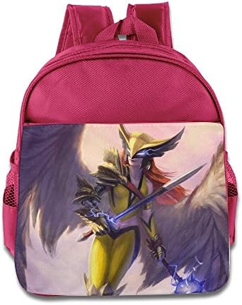 Comics Superhero Hawkgirl Little Kids School Backpack Bag Pink