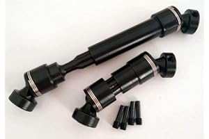 RAIDENRACING Harden Steel Center Spline Drive Shaft for Traxxas 1/16 Mini E-REVO Summit Slash