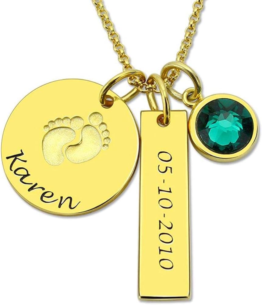 personalized baby jewelry for mom