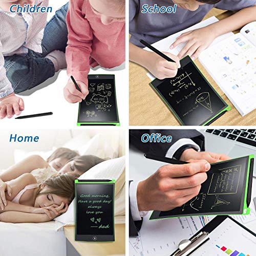 image for WOBEECO Set of Two 8.5 Inch LCD Writing Tablet Children Doodle Pad Scr