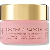 MZ SKIN Soothe & Smooth Hyaluronic Brightening Eye Complex 0.47 fl oz | Luxury Anti-Aging Eye Cream with Hyaluronic Acid, Tri-Peptides & Albizia Bark | Dark Circles, Fine Lines & Puffiness