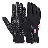 Vbiger Winter Outdoor Cycling Glove Touchscreen Gloves for Smart Phone