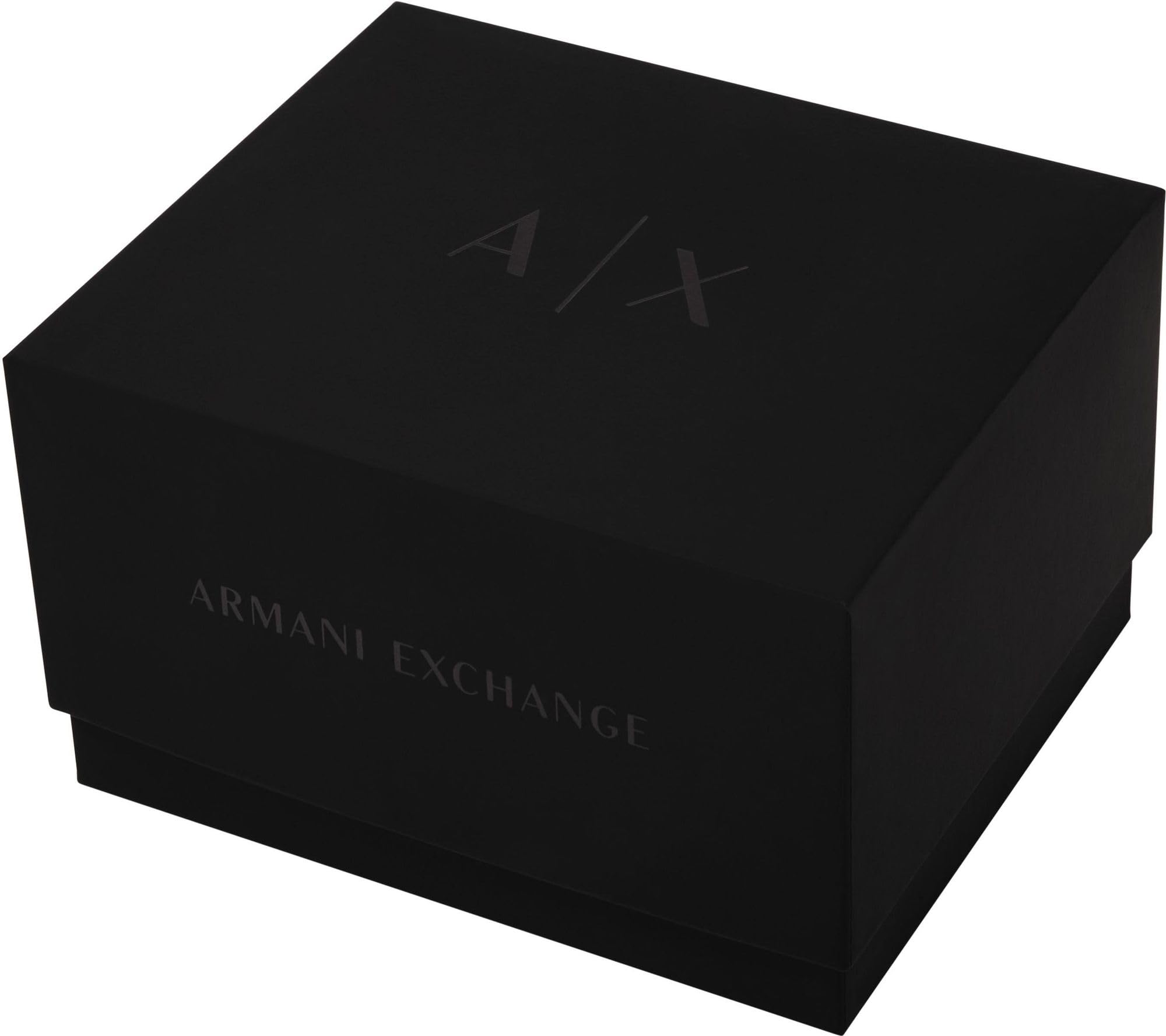 Armani Exchange Watch for Men, Quartz Movement and 42mm Case Size with Stainless Steel, Leather or Silicone Strap