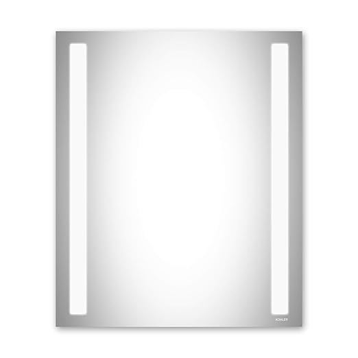 Kohler Vitality Lighted Rectangular Column Mirror, 30 inch x 40 inch
