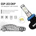Snorda H11 LED Headlight Bulb, 8000 Lumens ultra-bright H8/H9 headlight bulb Conversion Kit with CSP Chips to replace High Beam, Low Beam and Fog Bulb (white 6500K)-2 packs