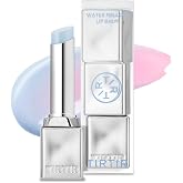 TIRTIR Water Mellow Lip Balm, 01 Icy Blue, 0.11 Fl Oz &ndash; pH Color Changing Organic Korean Lip Care, Lightweight Deep Hydration Lip Moisturizer for Women Men, Paraben Free