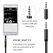 Lapel Microphone Lavalier Professional Grade Condenser Omnidirectional Noise Cancelling Clip-on Speaker Mic for iPhone iPad Mac Android Smartphones Interview Video Recording
