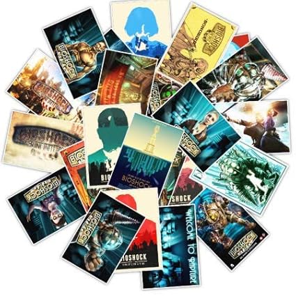 YLGG Mezclado Fallout Overwatch Dota Juego Pegatinas para Equipaje ...